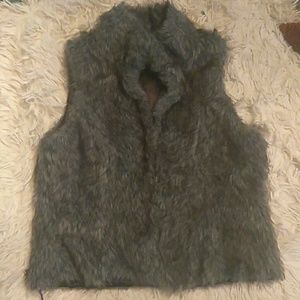Girls Faux Fur Vest